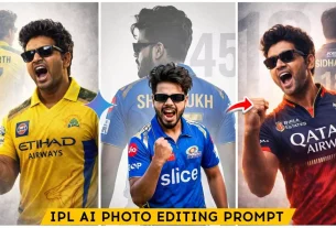 IPL Ai Photo Editing Prompt Google Gemini 2026