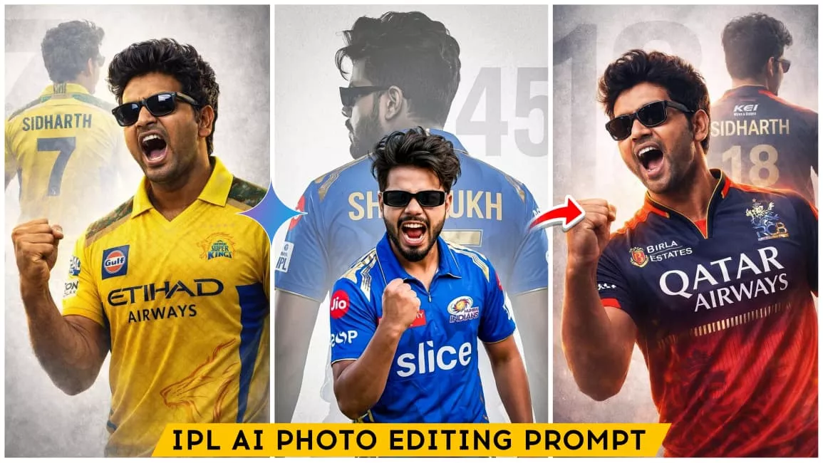 IPL Ai Photo Editing Prompt Google Gemini 2026