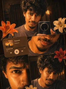 Boys Cinematic Collage Ai photo Editing Prompts