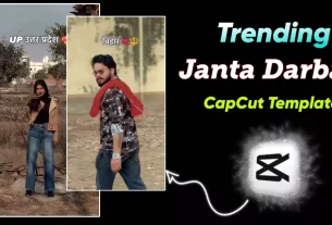 Janta Darbar Bhojpuri Capcut Template