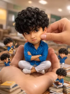 Miniature Laddu Style Ai Photo Prompt
