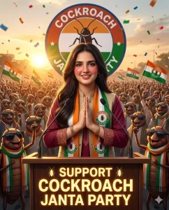 INSTAGRAM VIRAL COCKROACH JANTA PARTY Ai PHOTO EDITING PROMPTS